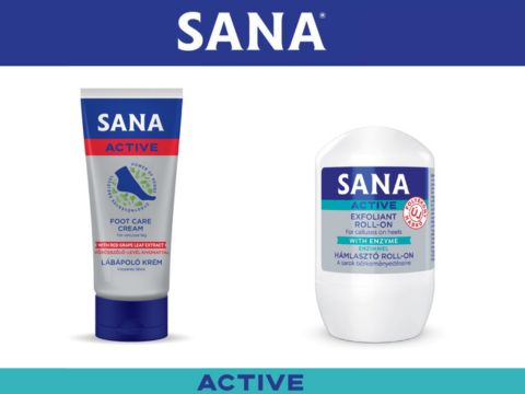 Sana Active, amikor a láb többet igényel az átlagos ápolásnál